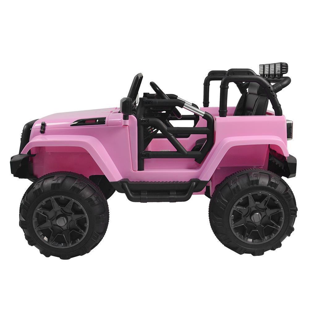 MP3 Remote Control Electric Ride-On Truck for Kids - 1 Seater with Battery Power