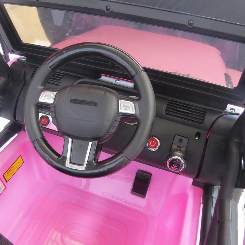 MP3 Remote Control Electric Ride-On Truck for Kids - 1 Seater with Battery Power