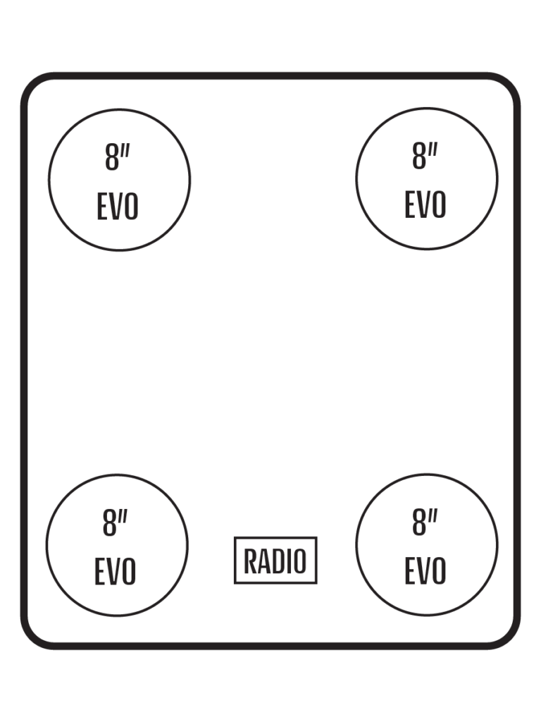 2015+ Kawasaki Mule Pro-FX Stereo Tops (2-Door)