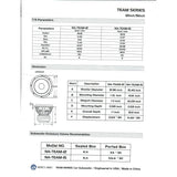 Nemesis Audio NA-TEAM-12 12" 4500W RMS Subwoofer DVC 1-Ohm Nemesis Audio