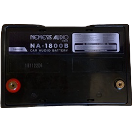 Nemesis Audio NA-1800B 75AH 1800W AGM Power Cell 12V Battery Nemesis Audio
