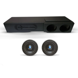 Nemesis Audio Bass Combo (2) NA8E v2 & (1) Box Chevy 07-18 Crew Cab Box