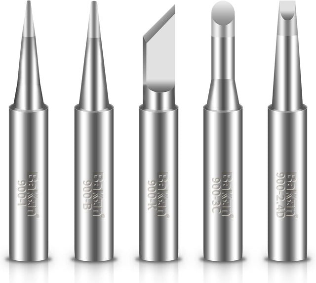 5PCS 900M Soldering Iron Tips for BAKON BK969S TekShack