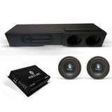 Nemesis Audio Bass Combo (2) NA8E v2 (1) NA-2KM & (1) Box Chevy 07-18 Crew Cab Box