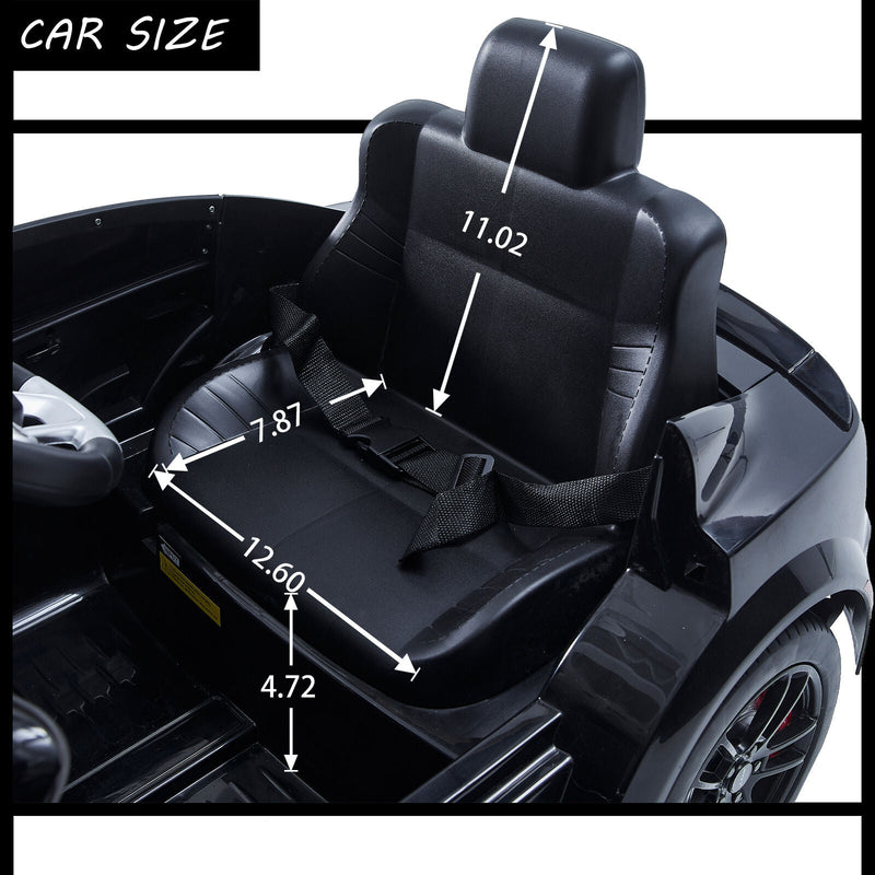 New 12V Electric Kids Ride on Car with Remote Control and Power Display - Smooth Start Feature