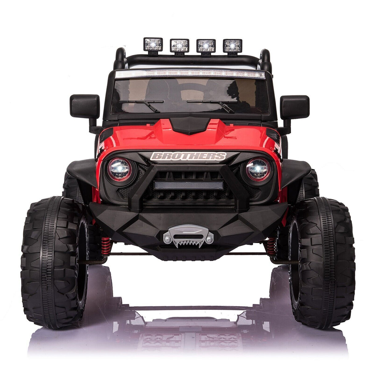 24V Electric Kids Ride On Jeep with Remote Control, USB, and Bluetooth Connectivity