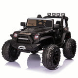 New 24V Electric Ride-On Jeep Toy Car with Remote Control and Bluetooth Connectivity for Kids