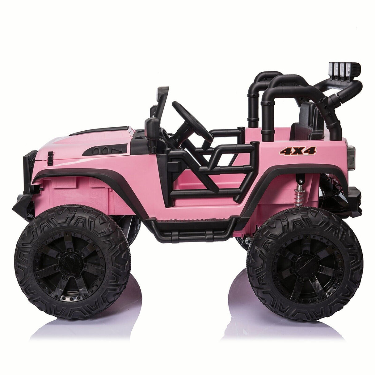 New 24V Electric Ride-On Jeep Toy Car with Remote Control and Bluetooth Connectivity for Kids