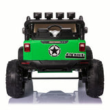 New 24V Electric Ride-On Jeep Toy Car with Remote Control and Bluetooth Connectivity for Kids