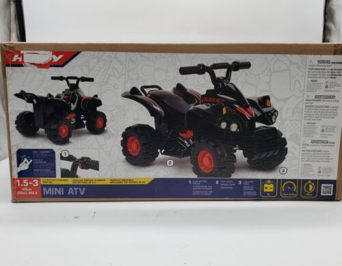 New Huffy Mini Quad ATV 6V Battery Powered Ride-On for Ages 1.5-3 Years