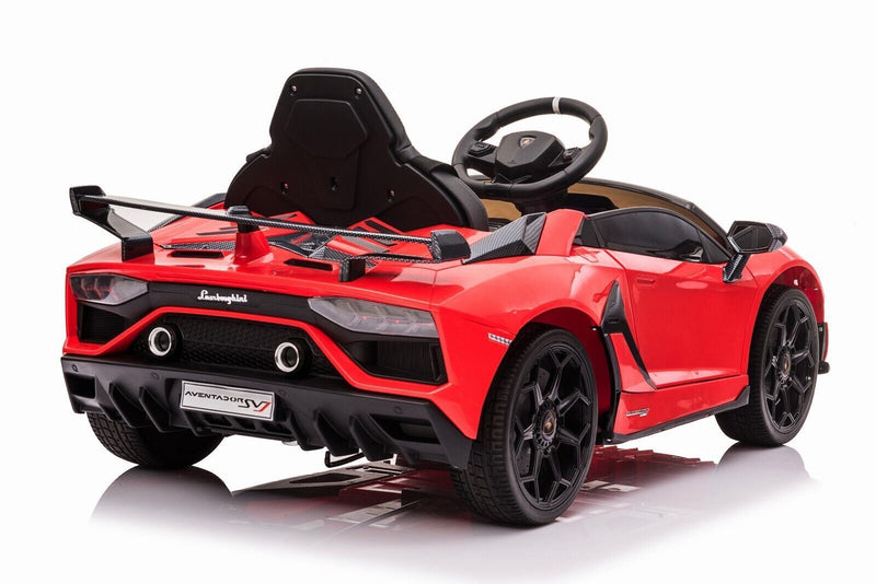 12V Lamborghini Electric Ride On Car for Kids with Remote Control and MP3 Player - Suitable for Boys and Girls