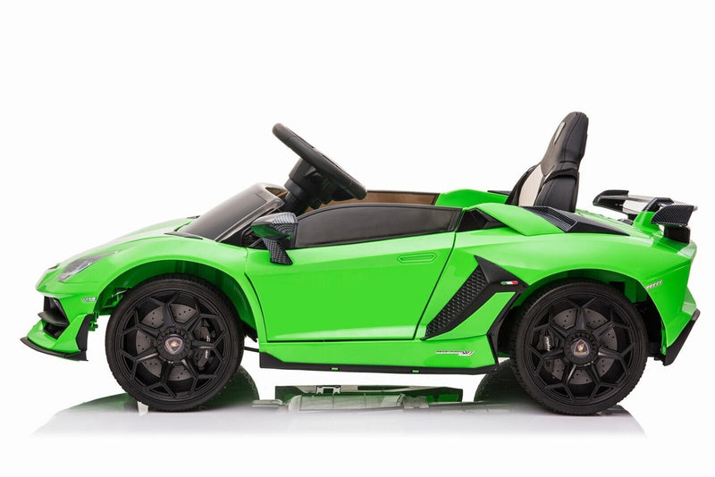 12V Lamborghini Electric Ride On Car for Kids with Remote Control and MP3 Player - Suitable for Boys and Girls