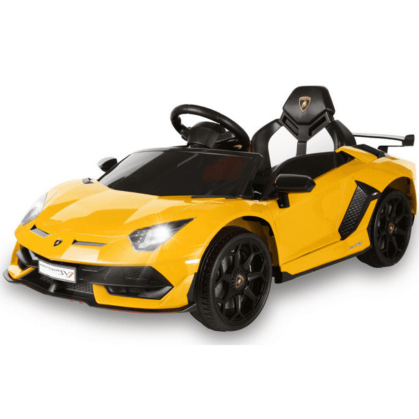 12V Lamborghini Electric Ride On Car for Kids with Remote Control and MP3 Player - Suitable for Boys and Girls