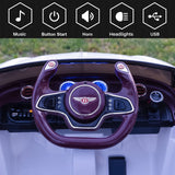 NEW Licensed Bentley Style Kids Electric Ride On Car with Remote Control - Perfect Gift for Kids!