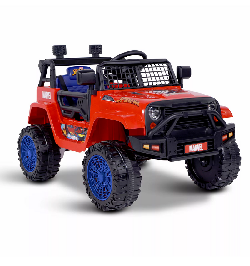 New Marvel Spiderman SUV 6 Volt Ride-On Toy - Ready for Adventure!