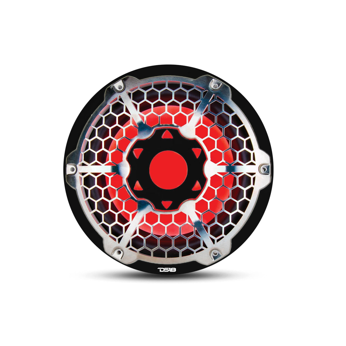 DS18 Best Marine Stereo Subwoofer Package  1 x 10” Subwoofer | 2 x 6.5” Speaker Tower | 2 x 6.5” Marine Speaker | 1 x 5 Ch Amplifier | 1 x MOFCKIT4 and 1 x LED-BTC