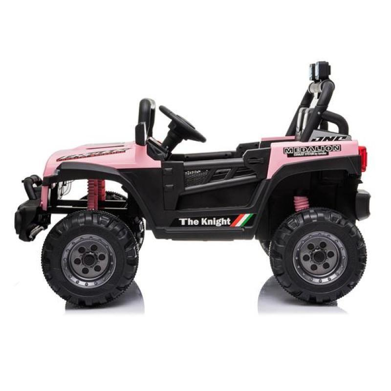 Off-Road 12V Electric Ride-On Car with Dual Drive and Remote Control