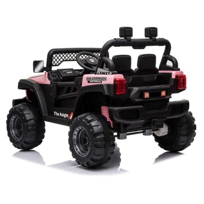 Off-Road 12V Electric Ride-On Car with Dual Drive and Remote Control