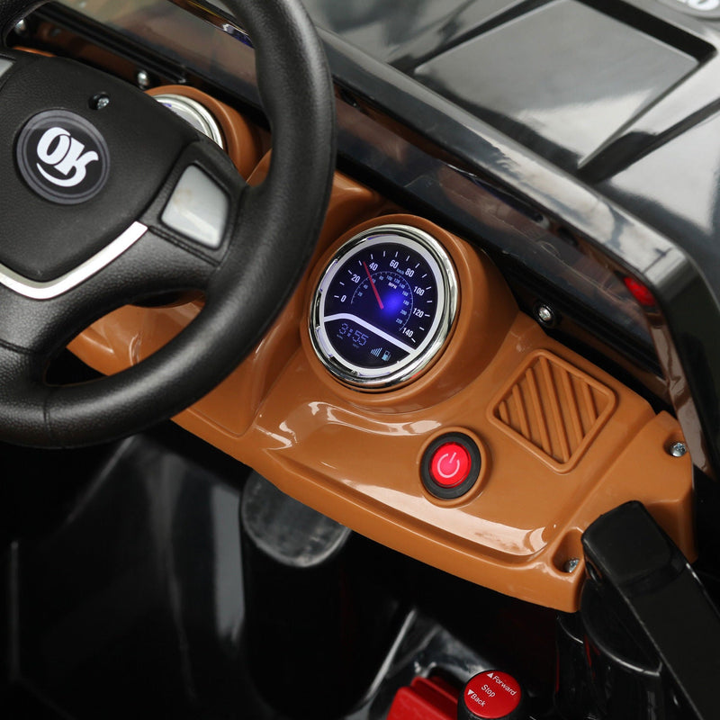 Off-Road Adventure 12V Battery-Powered Jeep Truck for Kids with Remote Control, MP3 Player, and Lights