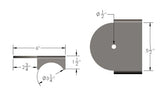 Universal Axle Bracket Kit