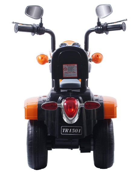 Orange 1-3 Year Old Kids' Motorcycle with Wheels