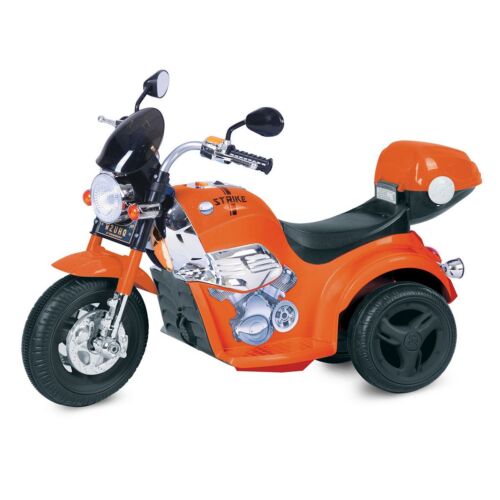 Orange - K.I.D-M.O.T.O.R.Z 6V Electric Motorcycle Ride-On Toy