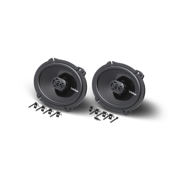 Rockford Fosgate Punch P1V2-68 | 6"x8" 150W RMS 3-Way Coaxial Speakers (Pair) Rockford Fosgate