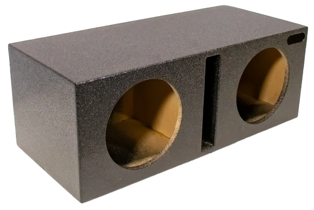 Dual 12" Ported Subwoofer Box Moon Car Stereo