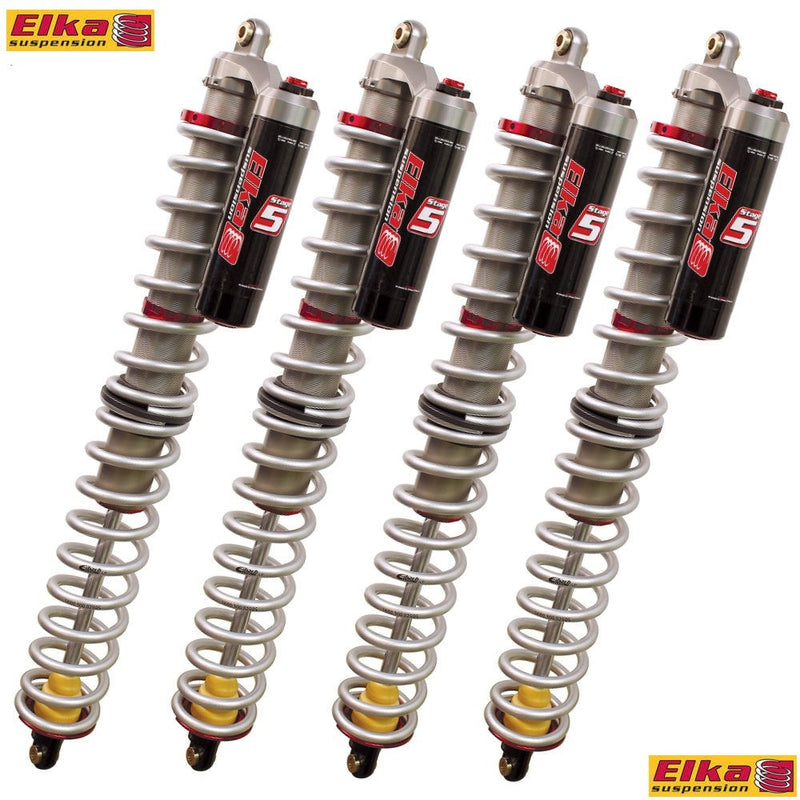 Elka Suspension - Stage 5 High-Performance UTV Shocks 2.5 Fronts and 3.0 Rears