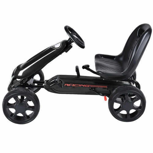 Pedal-Powered Go Kart for Kids with 4 Wheels - Perfect for Outdoor and Indoor Fun!