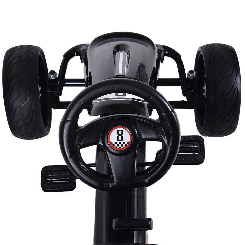 Pedal-Powered Go Kart for Kids with 4 Wheels - Perfect for Outdoor and Indoor Fun!