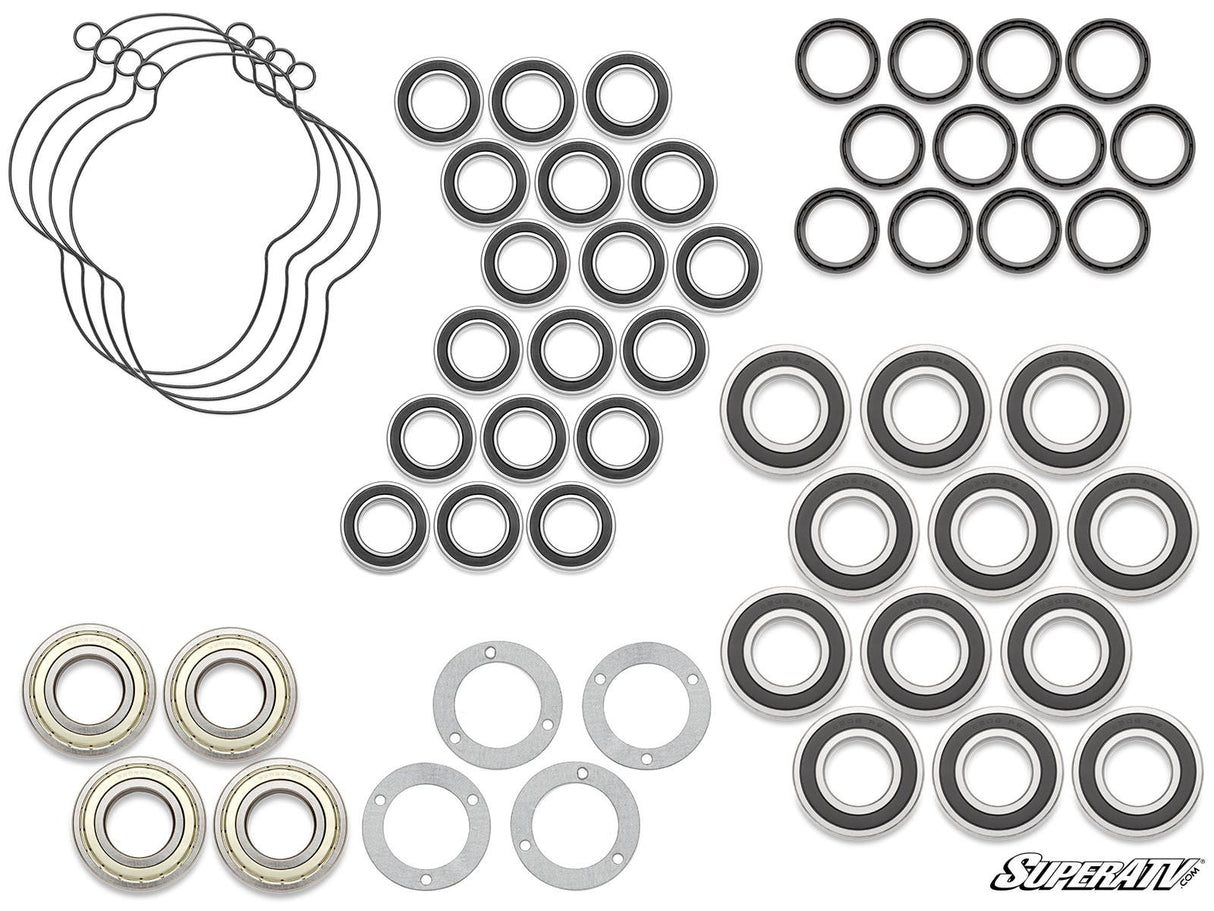 SuperATV GDP 6" Portal Gear Lift Seal and Bearing Rebuild Kit