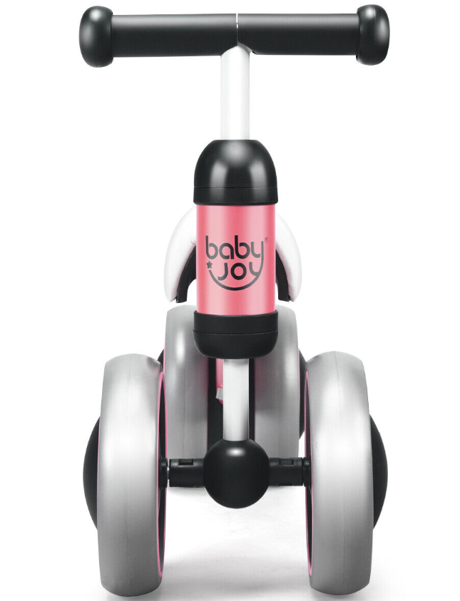 Pink Children's Balance Bike - No Pedals, Perfect for Toddlers to Learn and Play