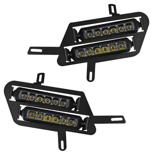 Dual Wide 8" LED Headlights for Honda Pioneer 500 Vessel Powersports