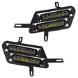 Dual Wide 8" LED Headlights for Honda Pioneer 520 Vessel Powersports
