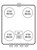 2014+ Honda Pioneer 700 Stereo Tops (2-Door)