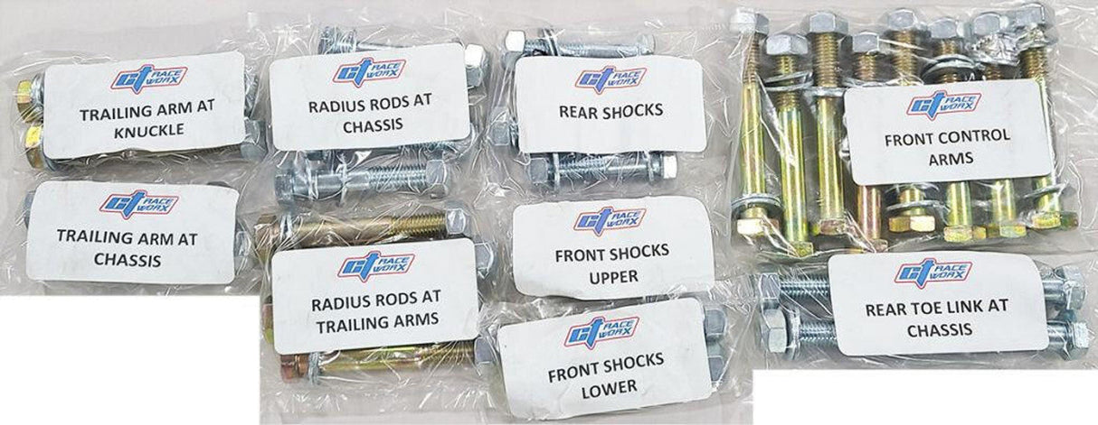 Polaris Pro R /Turbo R Suspension Hardware Kit