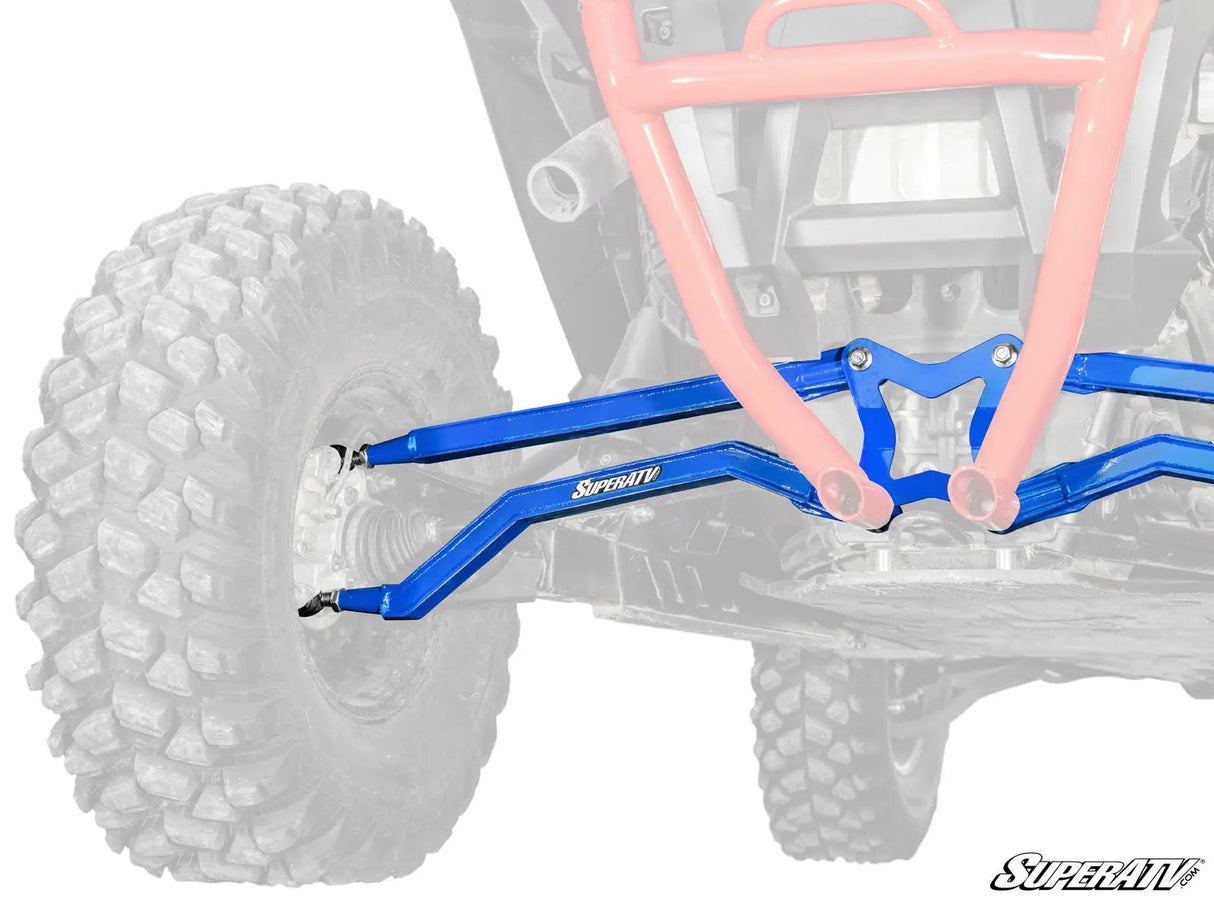 SuperATV Polaris RZR XP Turbo High Clearance Boxed Radius Arms