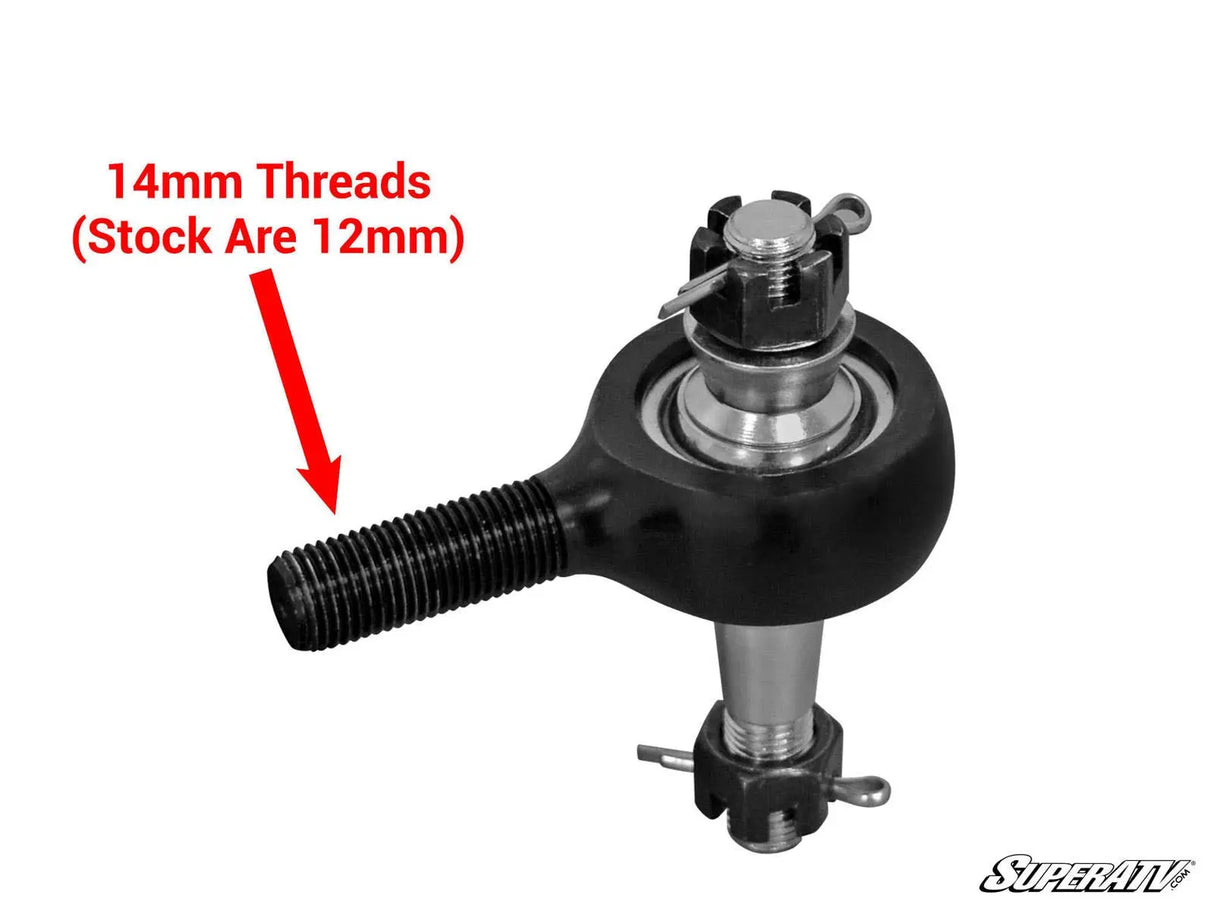 SuperATV Polaris RZR XP Turbo Heavy-Duty Tie Rod Kit
