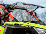 SuperATV Polaris RZR Pro R MaxDrive Power Flip Windshield