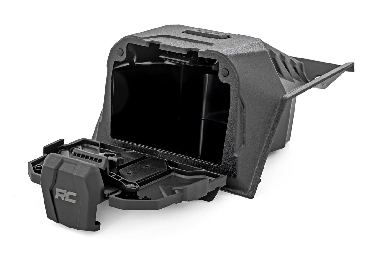 Rough Country Center Console Storage Box and Tablet Holder for Polaris Ranger