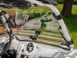 SuperATV Polaris RZR 570 Scratch Resistant Flip Windshield