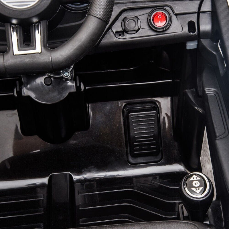 Police Sports Car 12V Ride-On with Remote Control, Lights, and Siren for Kids