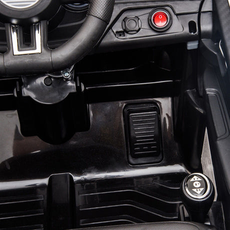 Police Sports Car for Kids with Remote Control, LED Lights, and Siren - 12V