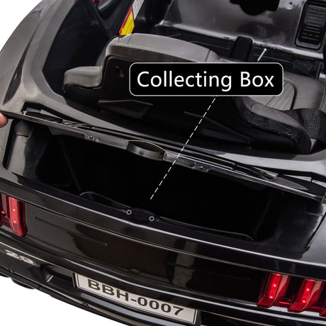 Police Sports Car for Kids with Remote Control, LED Lights, and Siren - 12V