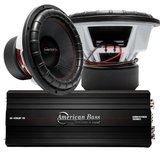 Power Pack: 2 Godfather 15 Subwoofers + Godfather Comp 7D Amplifier