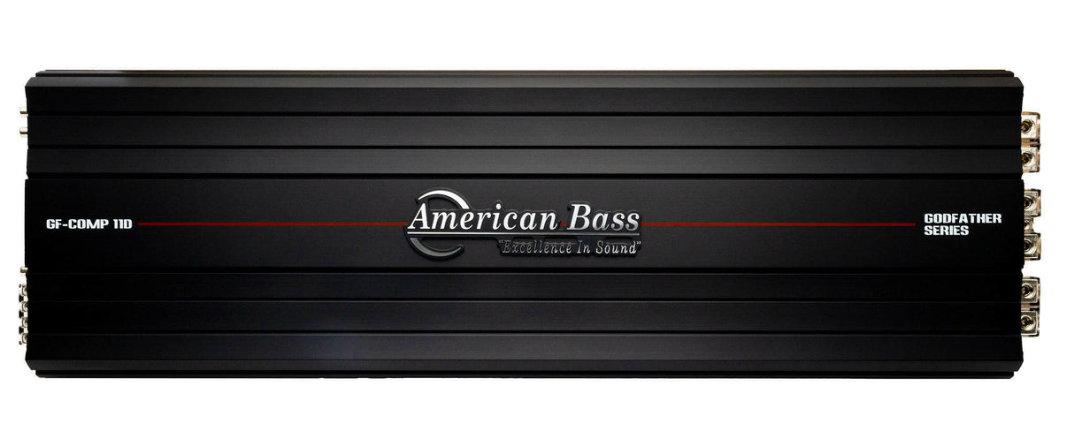 Power Pack: 2 Godfather 18 Subwoofers + Godfather Comp 11D Amplifier