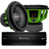 Power Pack: 2 Godzilla 18 Subwoofers + Godfather Comp 11D Amplifier