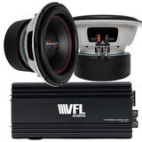 Power Pack: 2 Titan 1044 Subwoofers + VFL Hybrid 4800.1 Amplifier