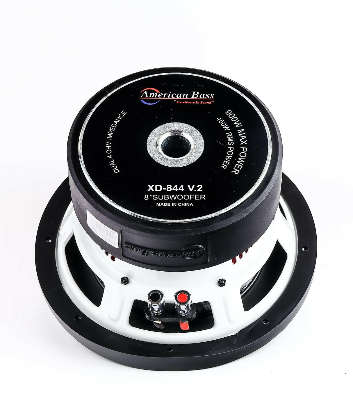Power Pack: 2 XD 844 Subwoofers + VFL Stealth 3000.1D Amplifier